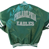 Vintage 1980s Philadelphia Eagles Chalk Line Jacket