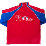 Vintage 2000s Philadelphia Phillies Carl Banks Zip Up Jacket