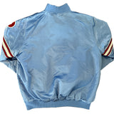 Vintage 1990s/2000s Philadelphia Phillies Light Blue Starter Jacket