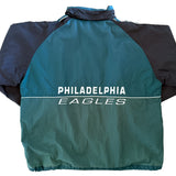 Vintage 1990s/2000s Philadephia Eagles Logo Athletic Windbreaker Jacket