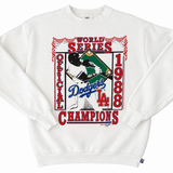 Vintage 1988 Los Angeles Dodgers Logo 7 Sweatshirt