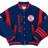 Vintage 1990s Boston Red Sox Nutmeg by Campri Jacket