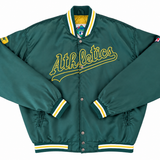 Vintage 1990s Oakland Athletics Campri Team Line Jacket