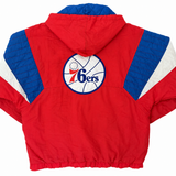 Vintage 1990s Philadelphia 76ers Starter Pullover Jacket