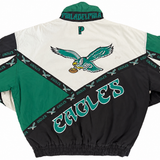 Vintage 1990s Philadelphia Eagles Kelly Green Pro Player Jacket
