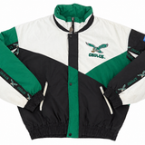 Vintage 1990s Philadelphia Eagles Kelly Green Pro Player Jacket