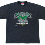 Vintage 1990s Philadelphia Eagles Trench Striped T-Shirt