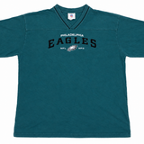 Vintage 1990s Philadelphia Eagles V-Neck T-Shirt