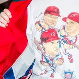 Vintage 1990s Philadelphia Phillies Caricature T-Shirt