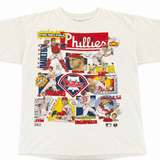 Vintage 1993 Philadelphia Phillies Comic Salem Sportswear T-Shirt