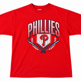 Vintage 1993 Philadelphia Phillies Team Hanes T-Shirt