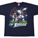 Vintage 2000s Philadelphia Eagles Eagle Player NFL T-Shirt