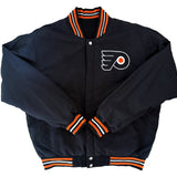 Vintage 1990s/2000s Philadelphia Flyers NHL JH Design Reversible Jacket