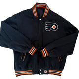 Vintage 1990s/2000s Philadelphia Flyers NHL JH Design Reversible Jacket