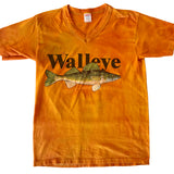 Vintage 80s Walleye Fish T-Shirt